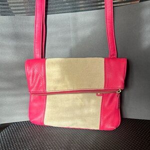 Fossil  Pink and Tan Women's Bag